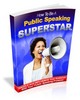 Thumbnail How To Be A Public Speaking Superstar with MRR-new ebook