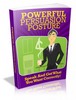 Thumbnail Powerful Persuasion Posture With Mrr & Giveaway Rights 
