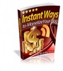 Thumbnail Instant Ways to Monetize Your Blog with MRR & Giveaway Thumbnail Instant Ways to Monetize Your Blog with MRR & Giveaway