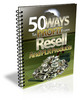 Thumbnail 50 Ways To Profit From Private Label Rights Products - Ebook with MRR