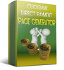 Thumbnail Clickbank Direct Payment Page Generator - Software & Instruction Video with RR