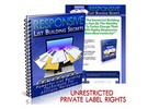 Thumbnail Responsive List Building Secrets  - eBook with PLR
