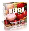 Thumbnail 133 Health Nutrition PLR Articles - Articles with PLR