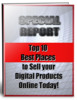 Thumbnail Top Ten Best Marketplaces To Sell Your Digital Products - eBook with PLR