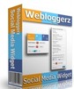 Thumbnail Webloggerz Social Media Widget - WP Plugin with RR