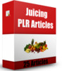 Thumbnail 25 Juicing PLR Articles - Articles with PLR