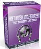 Thumbnail How To Write An Article Resource Box That Converts Like Crazy - Audio with PLR Thumbnail How To Write An Article Resource Box That Converts Like Crazy - Audio with PLR