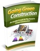 Thumbnail Going Green Construction - eBook with MRR 