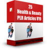 Thumbnail 25 Health & Beauty PLR Articles V19 - Articles with PLR License