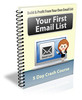 Thumbnail Your First Email List - ECourse with PLR