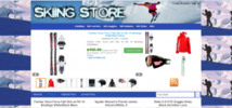 Thumbnail Skiing Amazon Store - WP Blog with PLR
