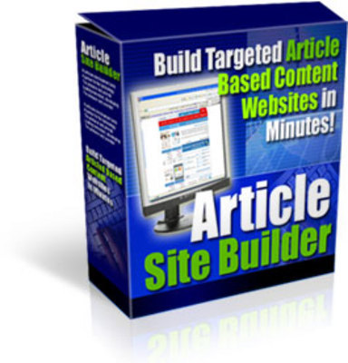 Product picture ARTICLE SITE BUILDER MRR