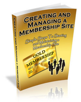 Product picture Creating and Managing A Membership Website With MRR