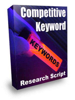 Product picture Competitive Keyword Research Script 