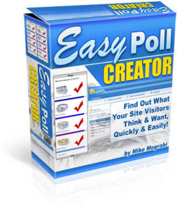 Product picture Easy Poll Creator - Master Resell Rights