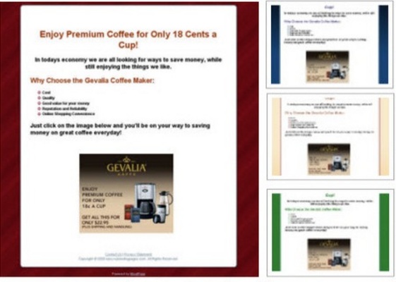 Product picture Easy WP Landing Pages - MRR