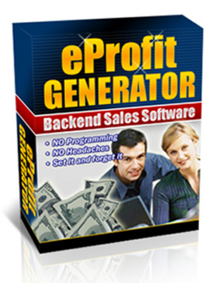 Product picture EProfit Generator - Website Software With Reseller Rights