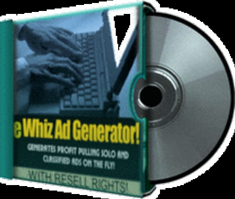 Product picture eWhiz Ad Generator Generates Profit Pulling Solo And Classif