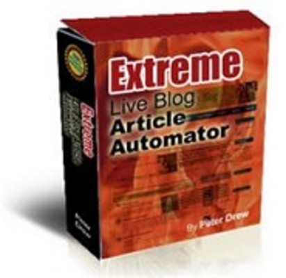 Product picture Extreme Live Blog Article Automator Mrr