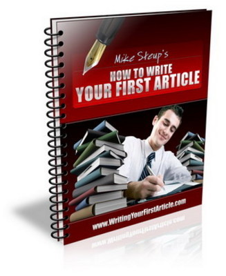 Product picture how to write your first articles