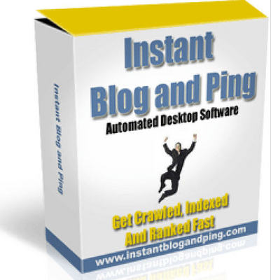 Product picture Instant Blog and Ping Automated Desktop Software MRR
