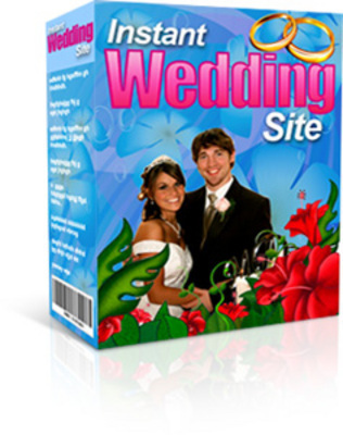 Product picture Instant Wedding Site Software with Master Resell Rights