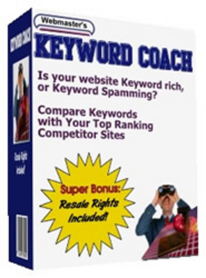 Product picture Keyword Coach - With Master Resell Rights