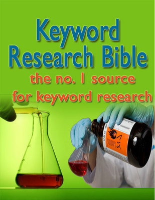 Product picture Keyword Research Bible (MRR)