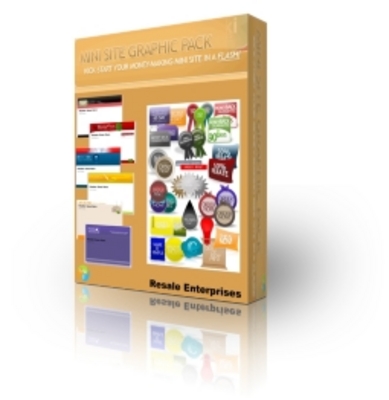 Product picture 20 Mini Site Templates With Private Label Rights