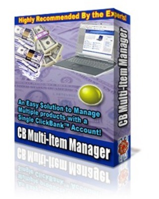 Product picture Clickbank Multi Item Manager with  MRR