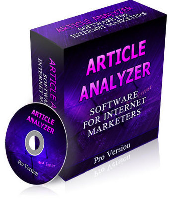 Product picture Article Analyzer With Master Resale Rights