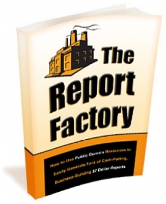 Product picture The Report Factory with Master Resale Rights