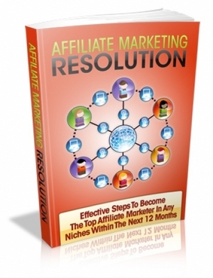 Product picture Affiliate Marketing Resolution with Master Reselll Rights