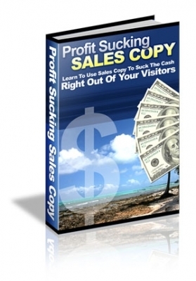 Product picture Profit Sucking Sales Copy with MRR