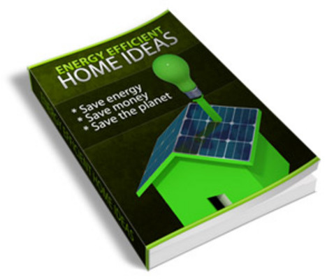Product picture Energy Efficient Home Ideas with PLR