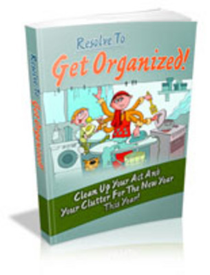 Product picture Resolve To Get Organized with MRR