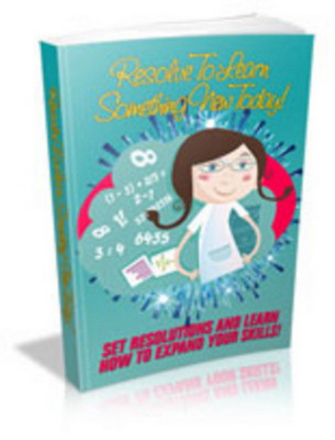 Product picture Resolve To Learn Something New Today with MRR