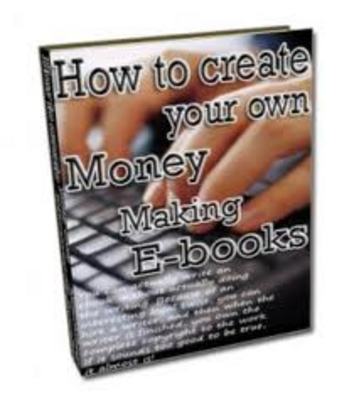 Product picture How to create Your Own Money Making Ebooks with MRR