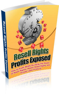Product picture Resell Rights Profits Exposed with PLR