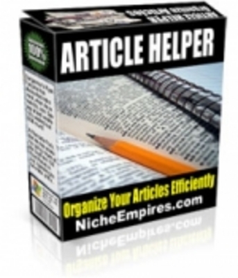 Product picture Article Helper with Resell Rights