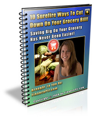 Product picture 10 Ways To Cut Grocery Bills with MRR