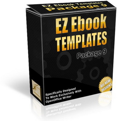 Product picture EZ EBook Templates vol. 9 with Master Resell Rights