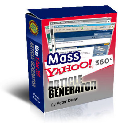 Product picture Yahoo Blog 360 Article Generator with MRR