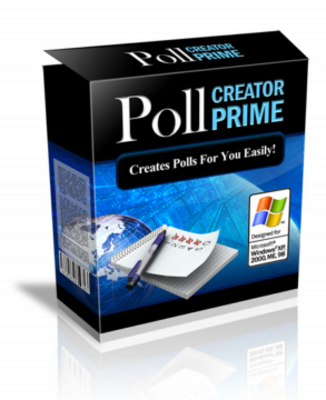 Product picture Poll Creator Prime with Master Resell Rights