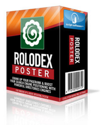 Product picture Rolodex Poster with Resell Rights