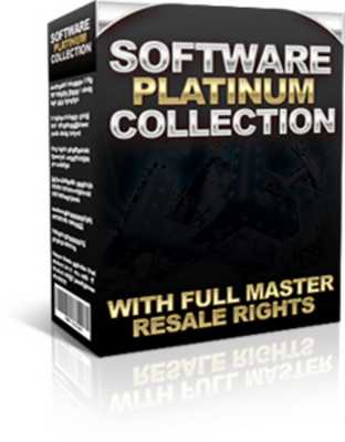 Product picture Software Platinum Collection with Master Resell Rights