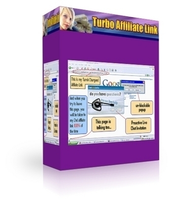 Product picture Turbo Affiliate Link with Master Resell Rights