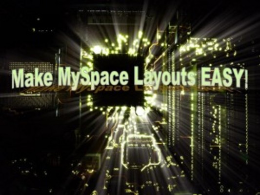 Product picture Make MySpace Layouts Easy with PLR