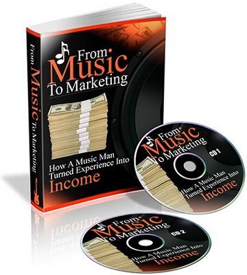 Product picture From Music To Marketing with PLR and mp3ebook
