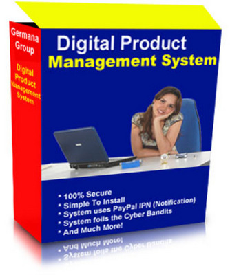 Product picture Digital Product Management System with Master Resell Rights
